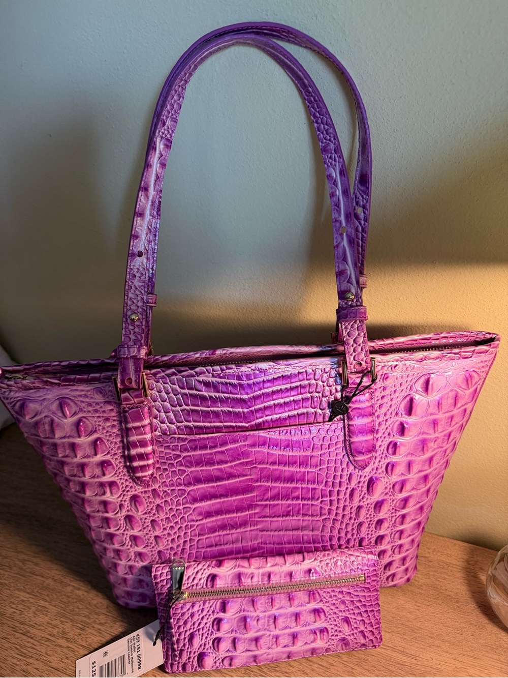 Brahmin Lilac Essence Medium Asher and Ady Wallet - Picture 2 of 11